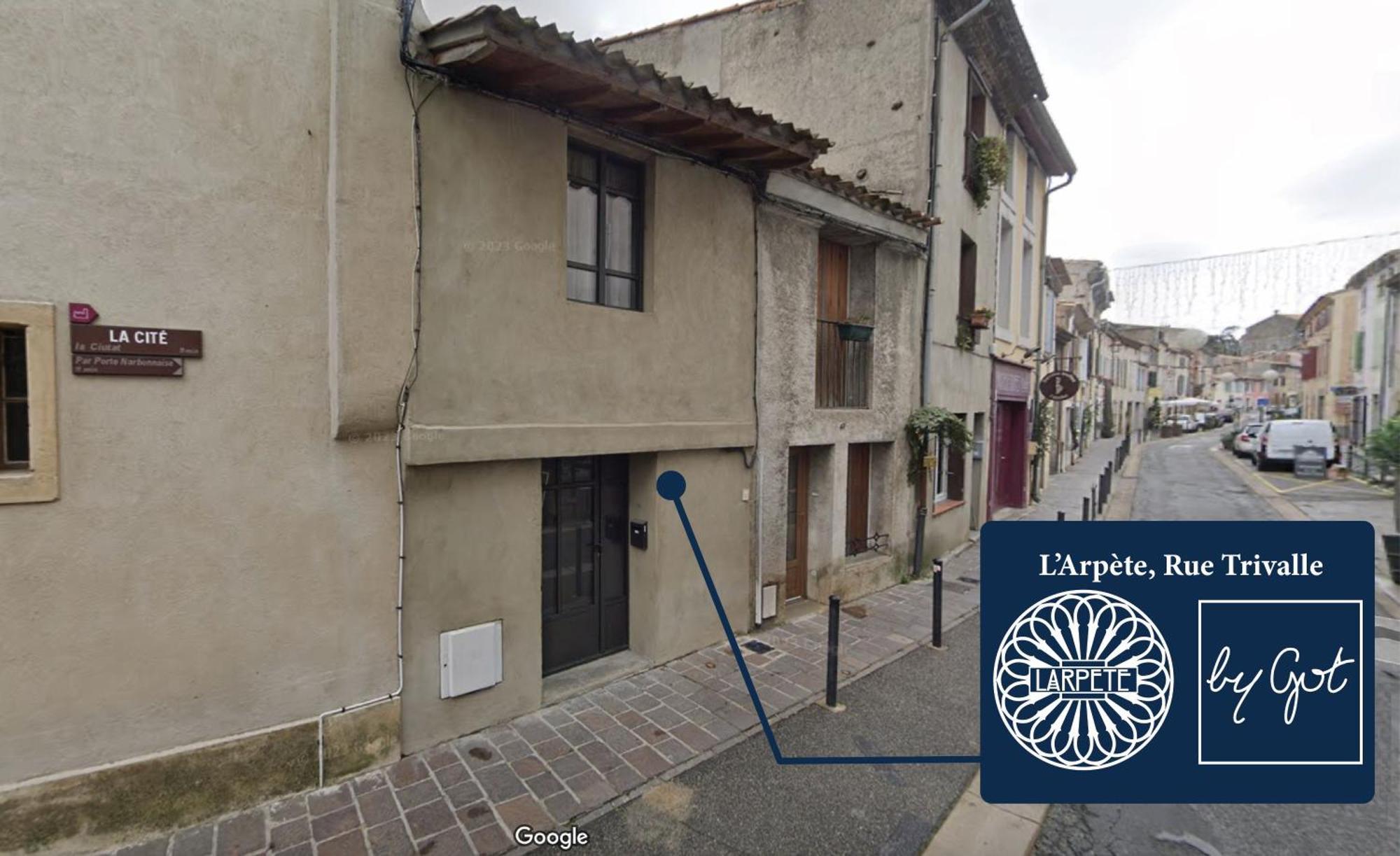 L'Arpete, Rue Trivalle Carcassonne Bagian luar foto